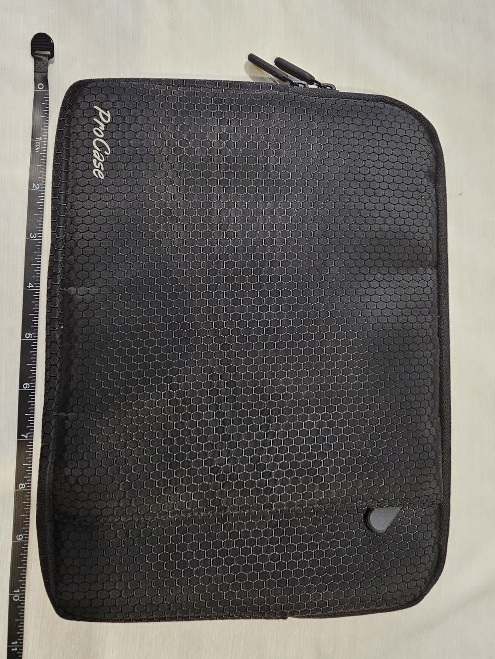 ProCase Black Laptop Sleeve with Honeycomb Texture